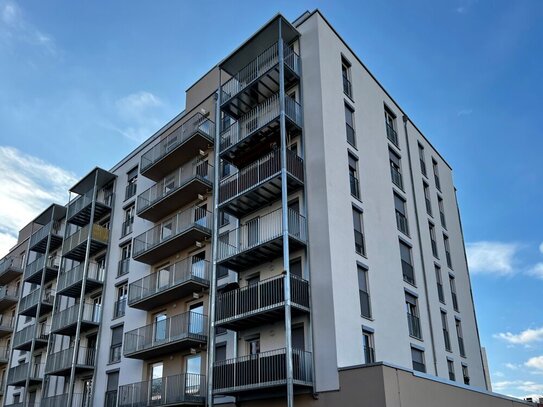 Zeitgemäßes Wohnen: Neubau mit sonnigem Balkon