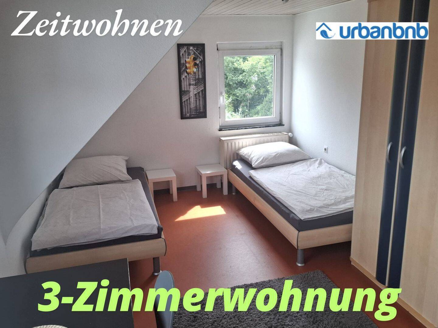                                                               3-Zimmerwohnung mit TV, Wlan, K&uuml;che, Bad/Wc, 2 Schlafzimmer, Wohnzimmer, Waschm&hellip;                                                       in Denkendorf (Eichstätt)