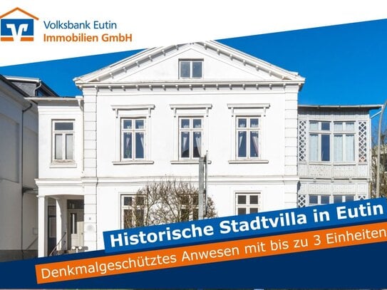 Historische Stadtvilla mit Charme und vielseitigen Nutzungsmöglichkeiten in Eutin