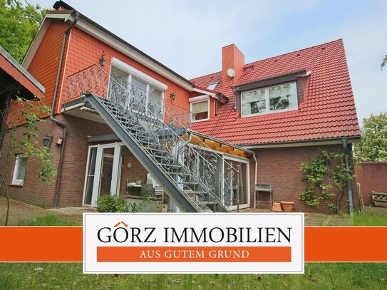 Ihr Traum wird wahr! Wohn- und Geschäftshaus mit Einliegerwohnung mit Süd-Balkon und Wintergarten - Vermietungsmöglichk…