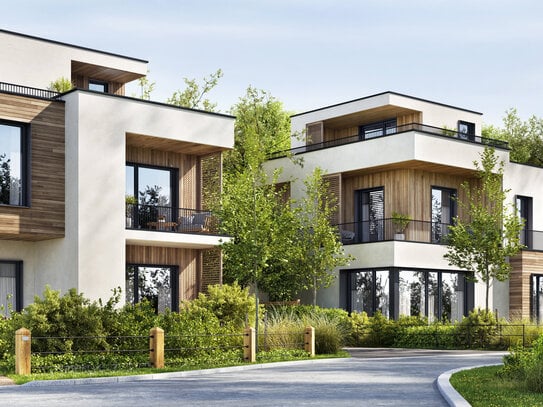 Seniorenfreundlich mit Waldblick! Terrasse, Garten, Stellplatz, Fußbodenheizung: Wohnung in Wünsdorf