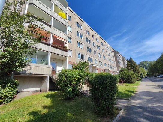 Am Stadtrand gelegene 3-Raum-Wohnung mit Balkon