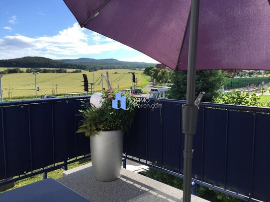 Hier könnte Ihr neues zu Hause sein..... Schicke Maisonettewohnung mit Balkon und Fernblick in Ahnatal/Heckershausen