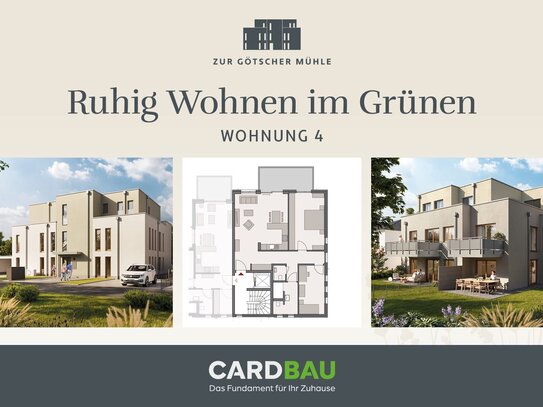 Moderne 3-Zimmerwohnung im OG in naturnaher Wohnlage von Langenfeld-Richrath