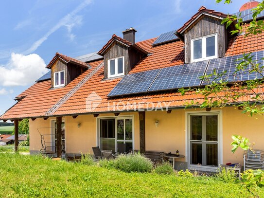 Idyllische und gut angebunden: familiengerechtes Einfamilienhaus mit Pelletheizung und Photovoltaik