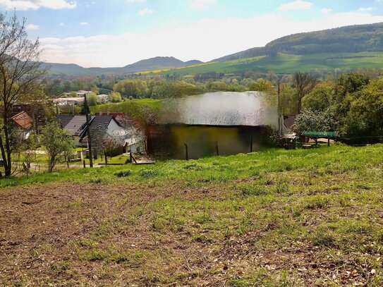 Baugrundstück Nahe Jena (Porstendorf) mit Blick ins Saaletal