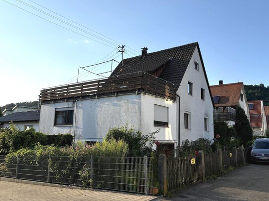 Frei stehendes Zweifamilienhaus mit Garten in Murrhardt