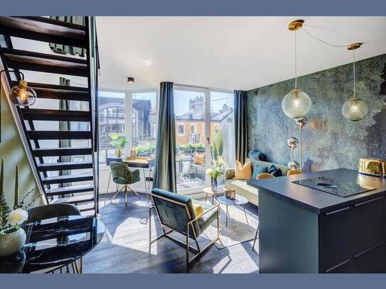 Möbliert: Lifestyleapartment in TOPLAGE Glockenbachviertel