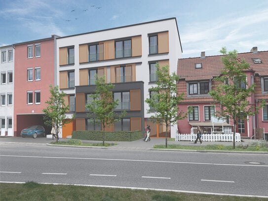 4-Raum Wohnung mit Balkon, 1.Obergeschoss, Erstbezug, mit TG - Stellplatz, Wallbox, provisionsfrei