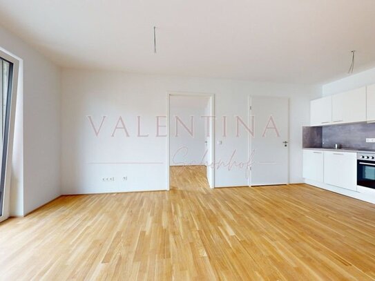 VALENTINA - Schönhof-Viertel| Moderne 2-Zimmerwohnung mit effizientem Grundriss, EBK und Balkon