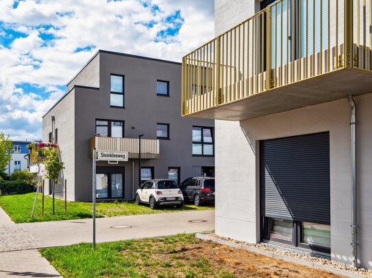 Moderne 3 Zimmer Wohnung mit Terrasse im Grünen!