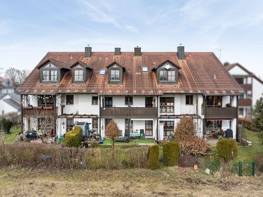 Familienfreundliche, ruhig gelegene 4-Zimmer-Eigentumswohnung mit tollem Blick ins Grüne in Aschheim