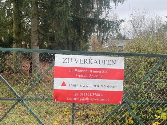 Baugrundstück in ruhiger Lage Neuenhagen bei Berlin