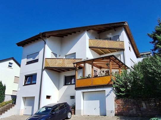 3 Familienhaus in ruhiger Hanglage mit großem Garten & Fernblick in die Rheinebene