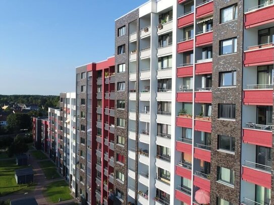 modernisierte 3 Zimmerwohnung mit exklusivem Weitblick über Tornesch!