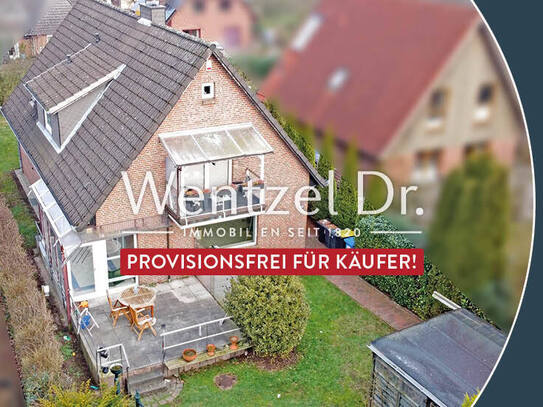 PROVISIONSFREI für Käufer - Frei lieferbares Einfamilienhaus mit Einliegerwohnung in Glinde