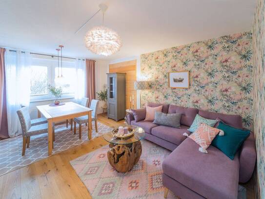 Furnished 2BR Balcony Apartment 10 minutes from Herzo!
