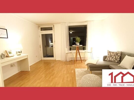 ***Moderne 1-Zimmer-Wohnung in Offenbach mit Balkon und Tiefgaragenstellplatz