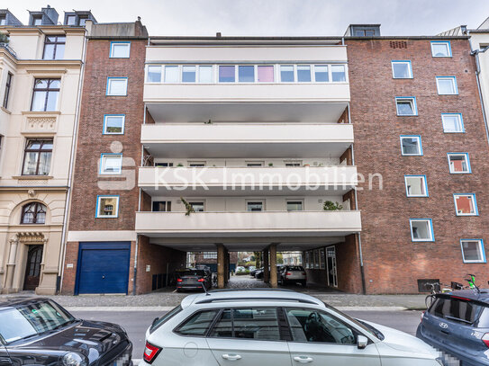 Vermietete City Wohnung mit Blick in den Stadtgarten!