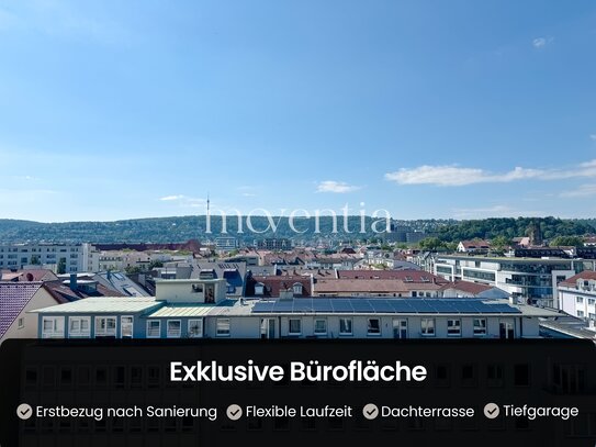 Erstbezug nach Sanierung II Flexible Laufzeit II Ausblick über Stuttgart