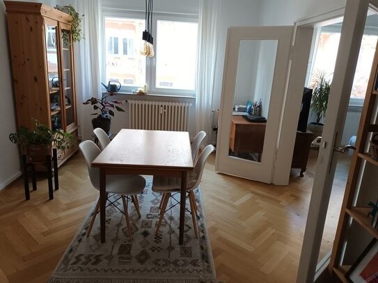 3 ZKB mit Balkon und Einbauküche im Lindenhof nähe Stephanienufer