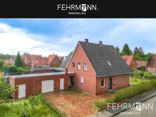 RESERVIERT-Einfamilienhaus mit Garage und großem Grundstück in Nordhorn-Stadtflur