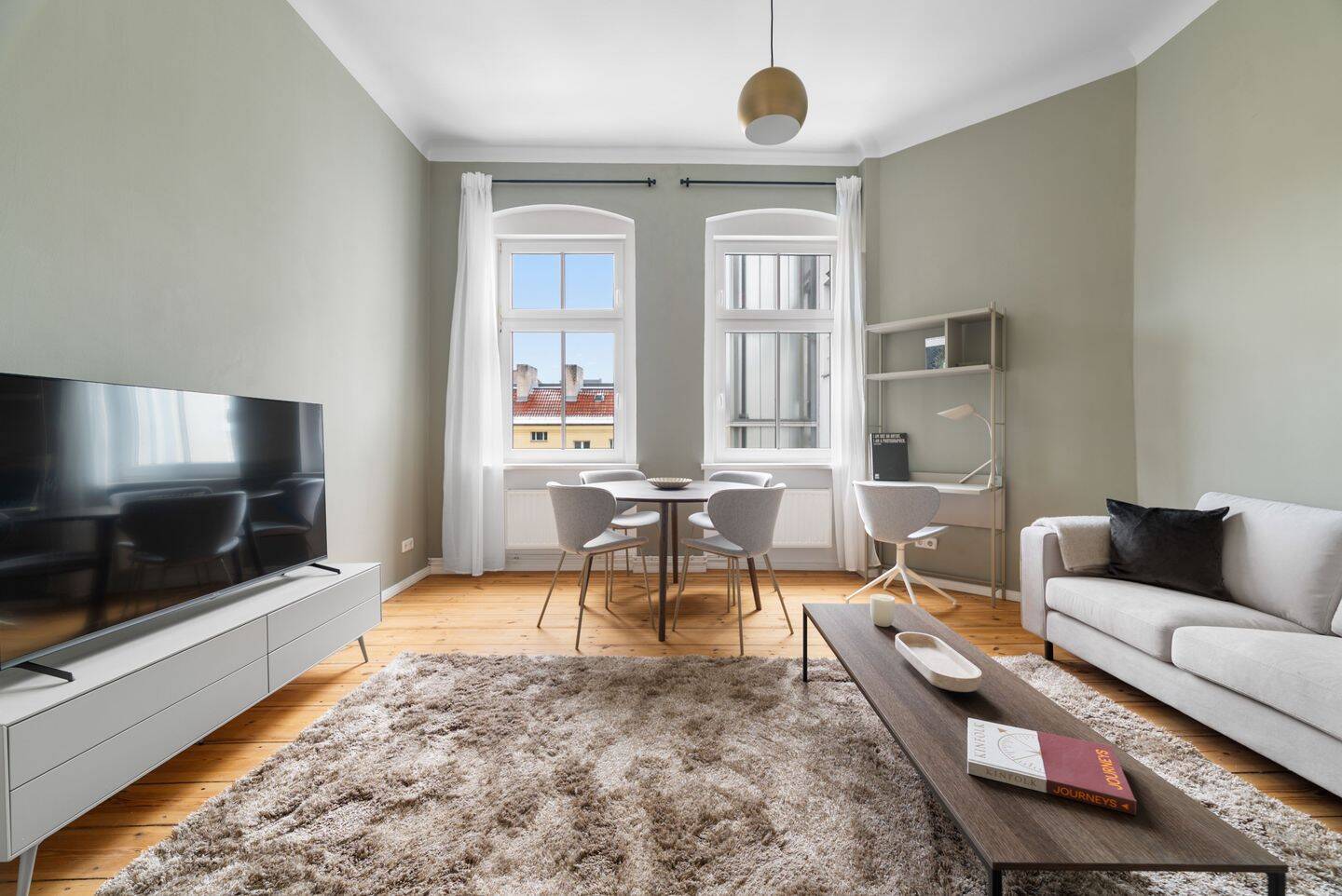 Gemütliche 2-Zimmer Wohnung in Friedrichshain - voll möbliert - Photo 1