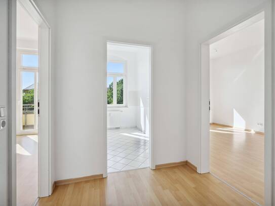 Altbauperle im Herzen der Stadt - Stilvolle 2-Zimmer-Wohnung mit zwei Balkonen und Indexmietvertrag