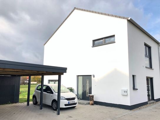 Moderne Doppelhaushälfte im Grünen, Carport - Nähe Ingolstadt, Airbus & Audi Münchsmünster