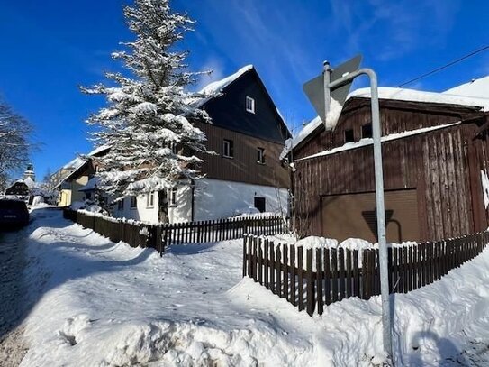 Wohnen im wunderschönen Erzgebirge, ob als Familie oder nur als Ferienimmobilie - hier ist es möglich!