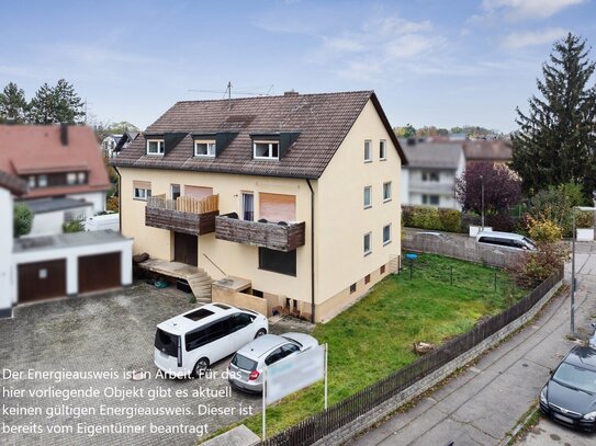 Bogenhausen - Daglfing: Baugrundstück mit Altbestand und sehr guter Entwicklungschance