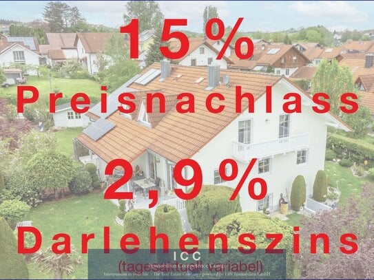 Frühlingserwachen im schönen im Rottal 15% Preisnachlass - Darlehenszins ab 2,9% bezugsfreie, wunderschöne Immobilie