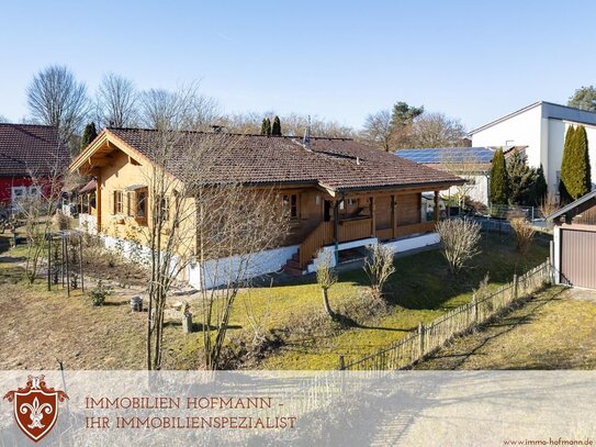 Gemütlicher idyllischer Bungalow in Holzbauweise!