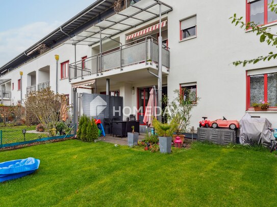 Gepflegte Maisonette-Wohnung mit Hobbyraum, Terrasse, Garten und Stellplatz