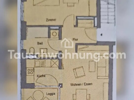 [TAUSCHWOHNUNG] Suche 2,5-3 Zi. ab ca. 65m², biete 2 Zi. 47m² Nähe Bugapark