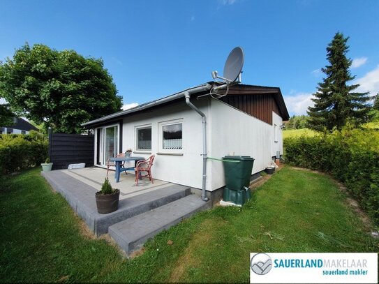 Gemütliches Ferienhaus mit Wintergarten und Terrasse im Ferienpark Usseln