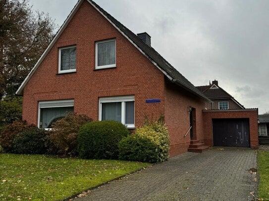 Gemütliches Einfamilienhaus mit Garage in Leer-Heisfelde