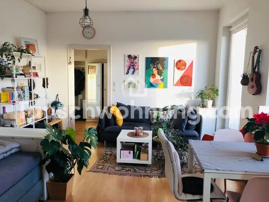 [TAUSCHWOHNUNG] 1,5Zi helle Wohnung mit 3-Seiten-Balkon / Düsseldorf Zentrum