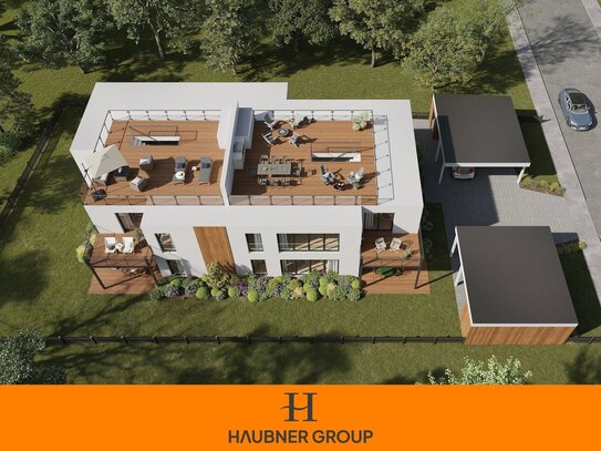 Attraktives Neubauprojekt! 4-Parteien-Haus mit Carports