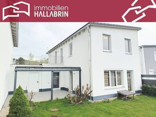 Moderne Architektur, zeitgemäße Ausstattung -Einfamilienhaus mit pflegeleichtem Grundstück u. Garage
