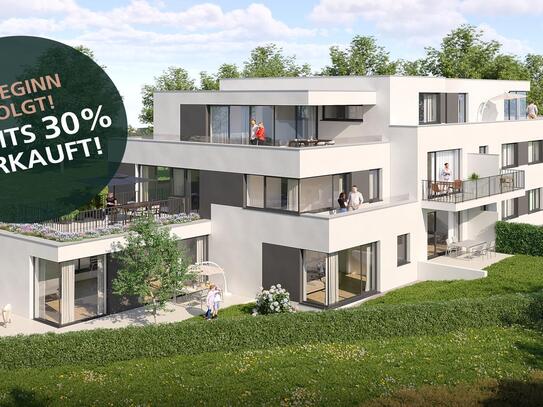 Über den Dächern Gautings - Exklusive Neubau-Wohnung mit traumhaftem Weitblick