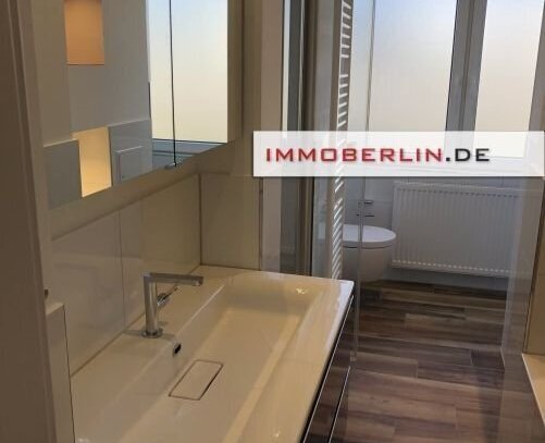 IMMOBERLIN.DE - Toplage! Charmante sanierte Altbauwohnung mit Westbalkon nähe EZB