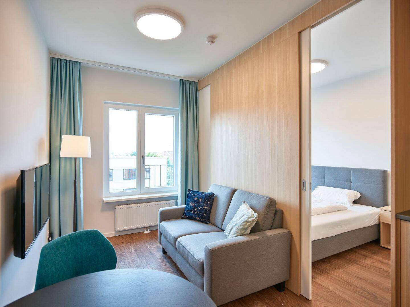 Modernes 1,5-Zimmer-Apartment im Fritz Tower zur Vertragsübernahme (Lehrter Str.) - Photo 1