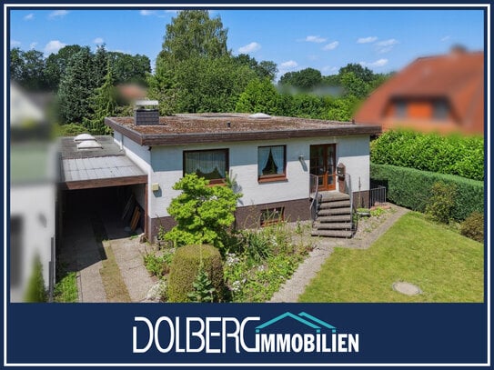 Gepflegter Bungalow mit Garten und Garage in guter Lage von Bergstedt