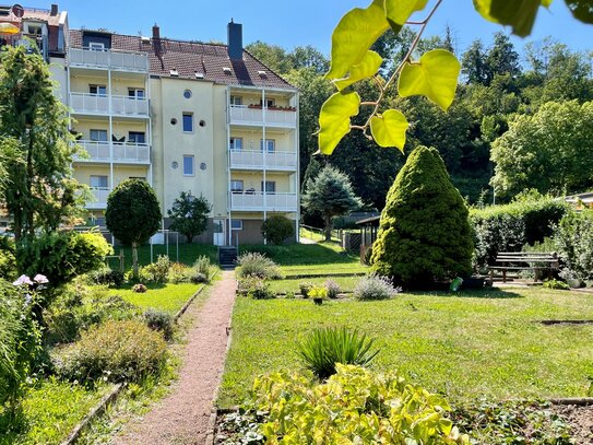 Am grünen Rand - Dachgeschoss - Balkon mit tollem Blick!