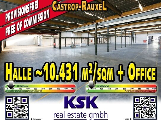 Solitäres Logistikzentrum/Solitary logistics center~10.431 m²/sqm + Office