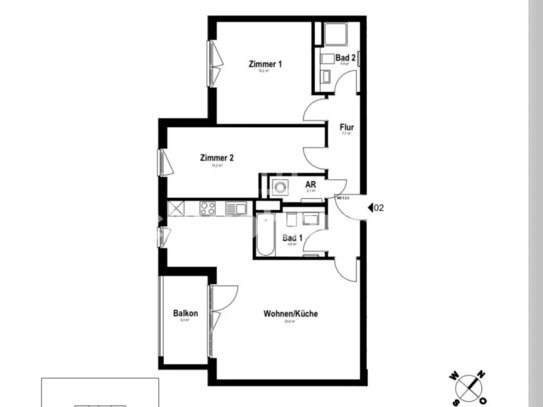 [TAUSCHWOHNUNG] 3 ZimmerNeubauwohnung