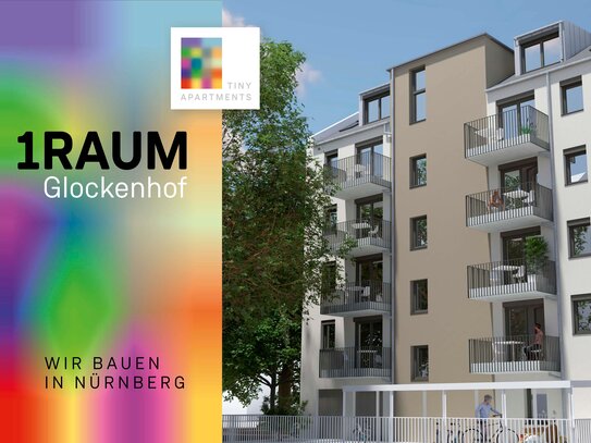 VERKAUFSSTART - Neubau nahe TH Nürnberg - KfW40 QNG 1RAUM-Wohnungen