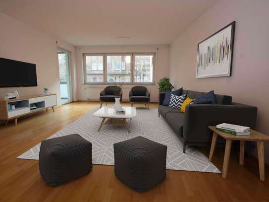 WEST: 3-Zi-Whg. - 1. OG - ca. 90 m² - Balkon - TG STELLPLATZ, SOFORT