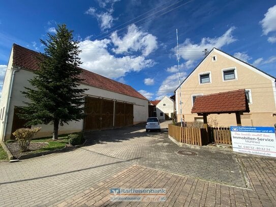 Bauplatz / Freifläche in Rohrbach mit Hof, Wohnhaus, Stadel und Garagen